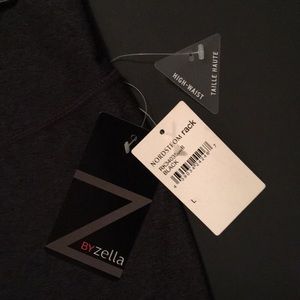 Zella Capris NWT Size Large with fun net detail